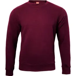 FWRD Basic Crew Neck Sweater Burgundy Front